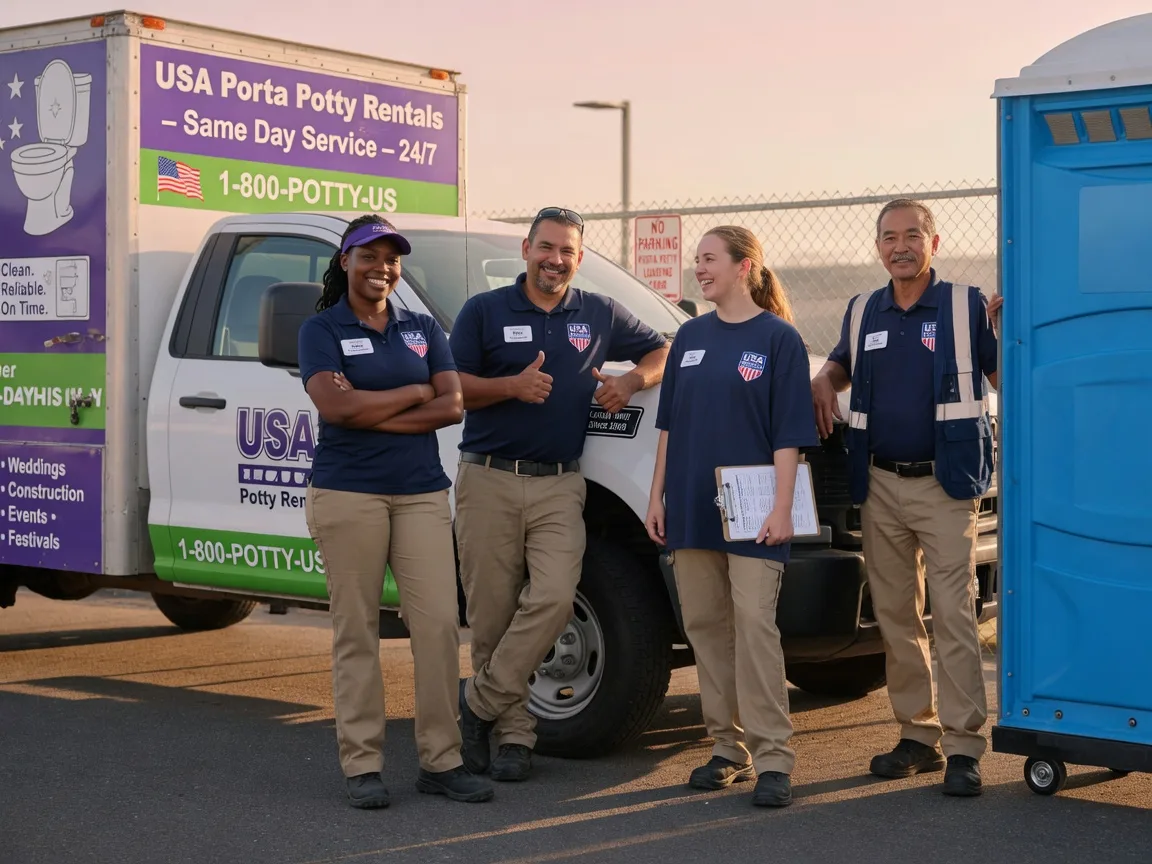 Porta Potty Rental company in Swoope, VA
